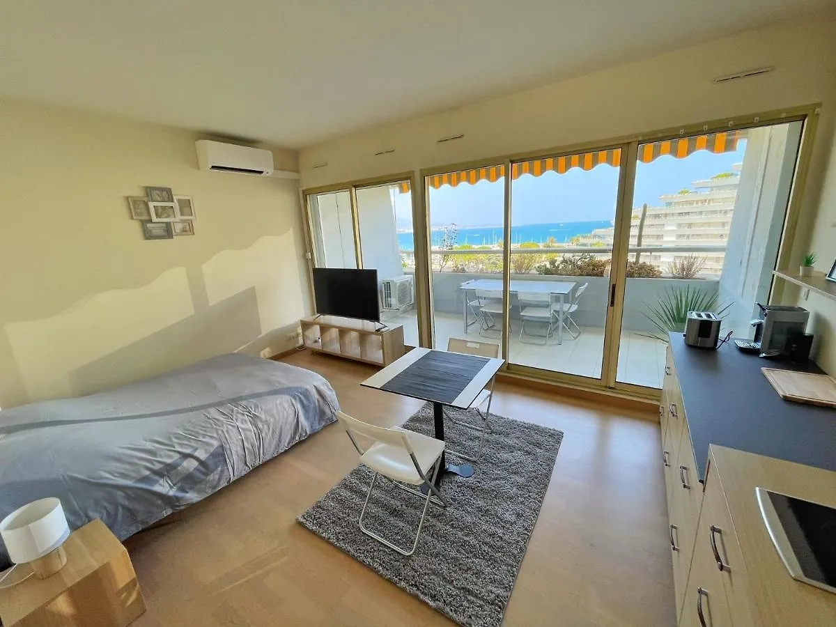 #901 Marina Riviera Bay - Studio Vue Mer Et Port Panoramique Villeneuve-Loubet France