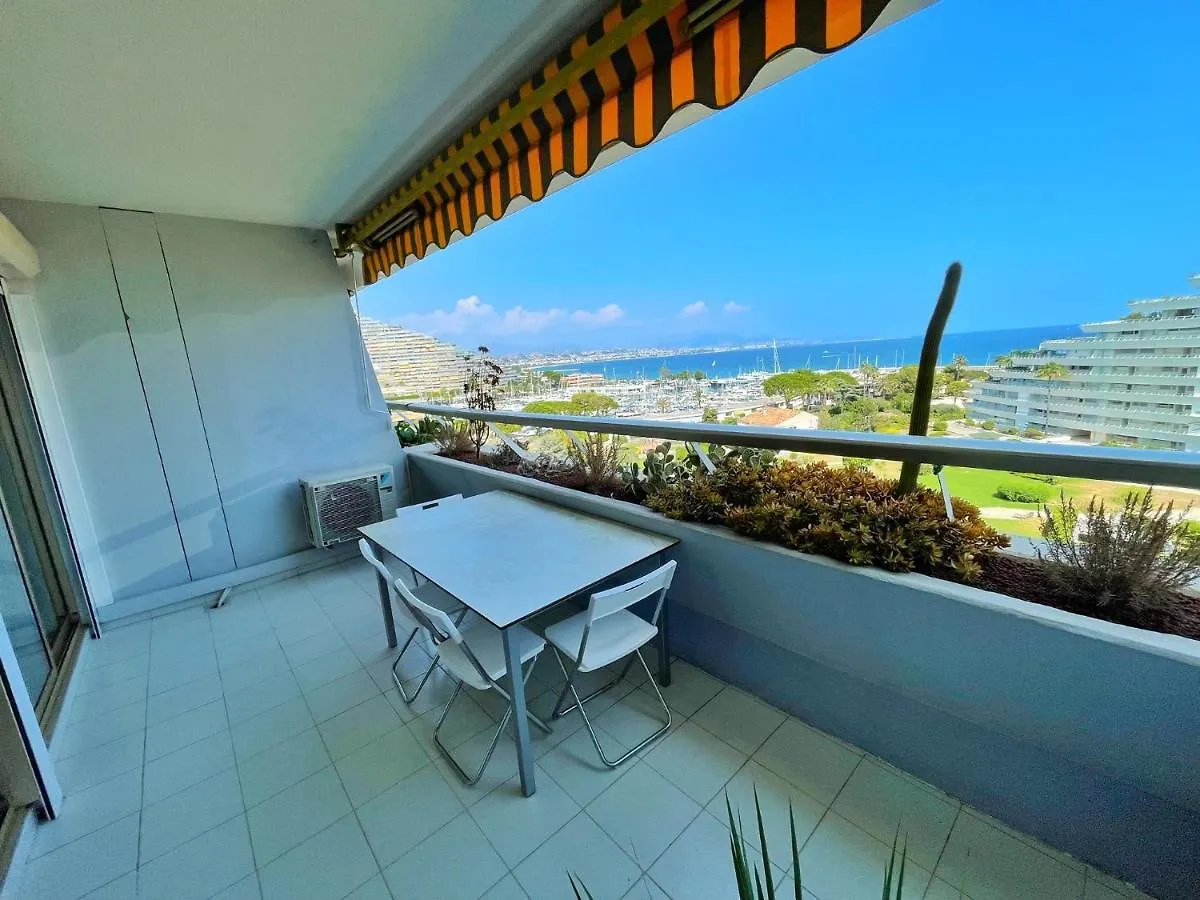 #901 Marina Riviera Bay - Studio Vue Mer Et Port Panoramique Villeneuve-Loubet 0*,